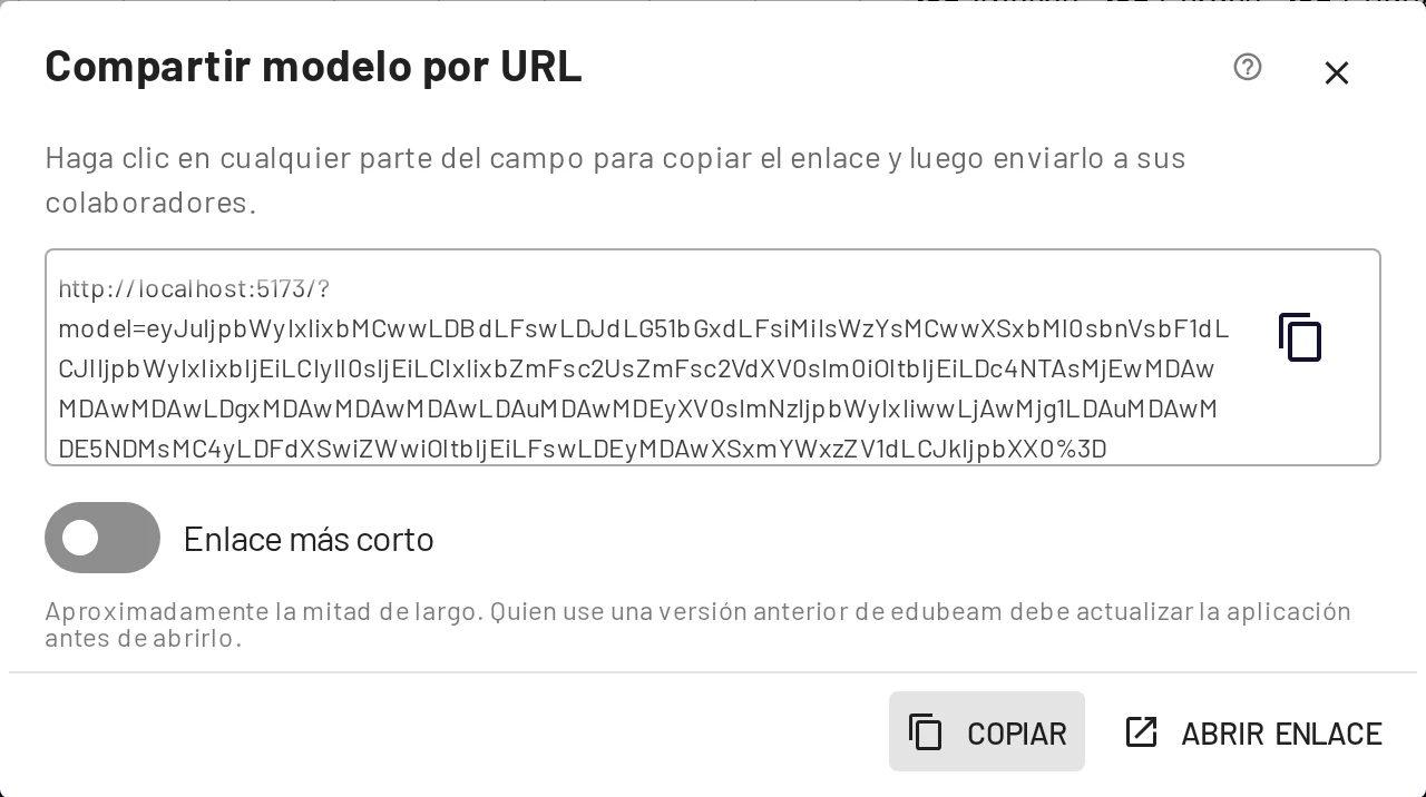 El diálogo de compartir