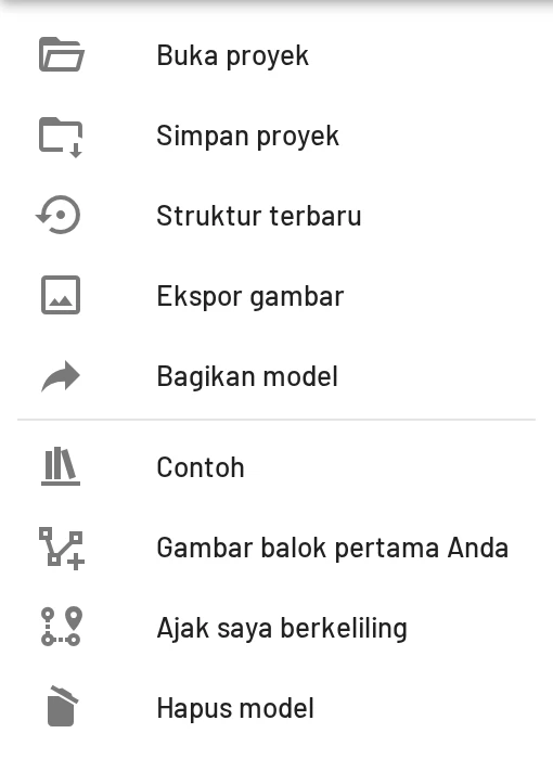 Menu ☰